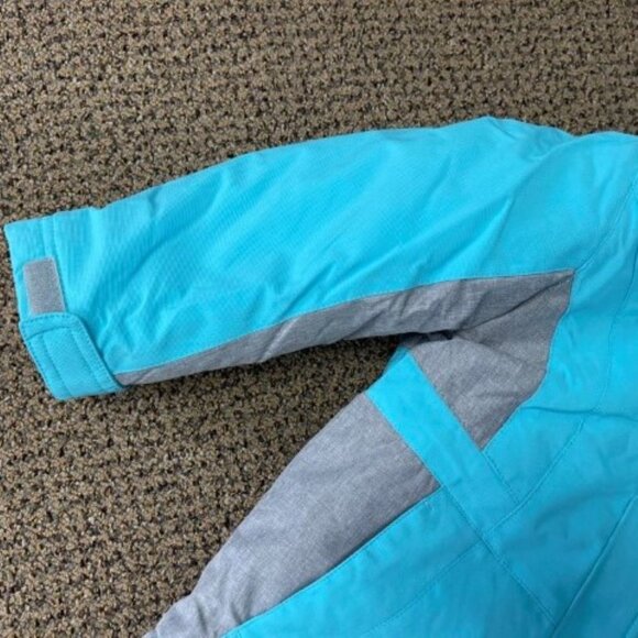 *ZeroXPosur Jacket 3 in 1 System sz 4/5 Hooded Blue Gray All Season Water Resist - Picture 5 of 12